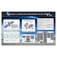 Электрифицированный стенд "Возможности и перспективы навигационной системы ГЛОНАСС"