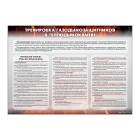 Стенд "Тренировка газодымозащитников в теплодымокамере"