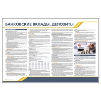 Стенд информационный "Банковские вклады. Депозиты"