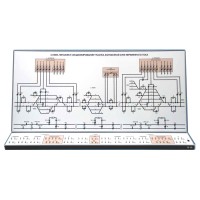 Учебно-демонстрационный стенд "Схема питания и секционирования участка контактной сети переменного тока"