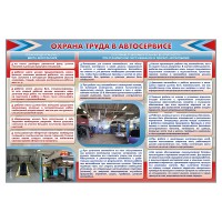 Стенд "Охрана труда в автосервисе"